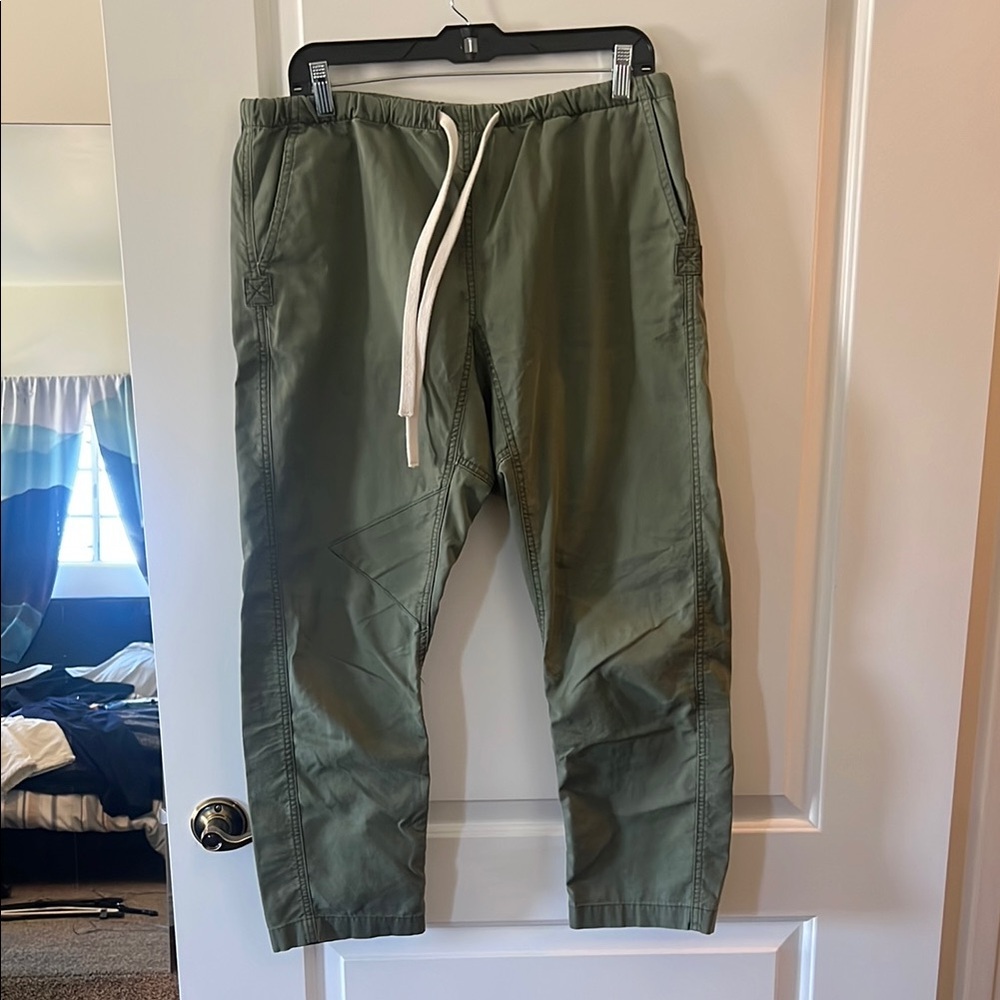 FREE CITY - Men's Olive Green Jogger Pants - SIZE L